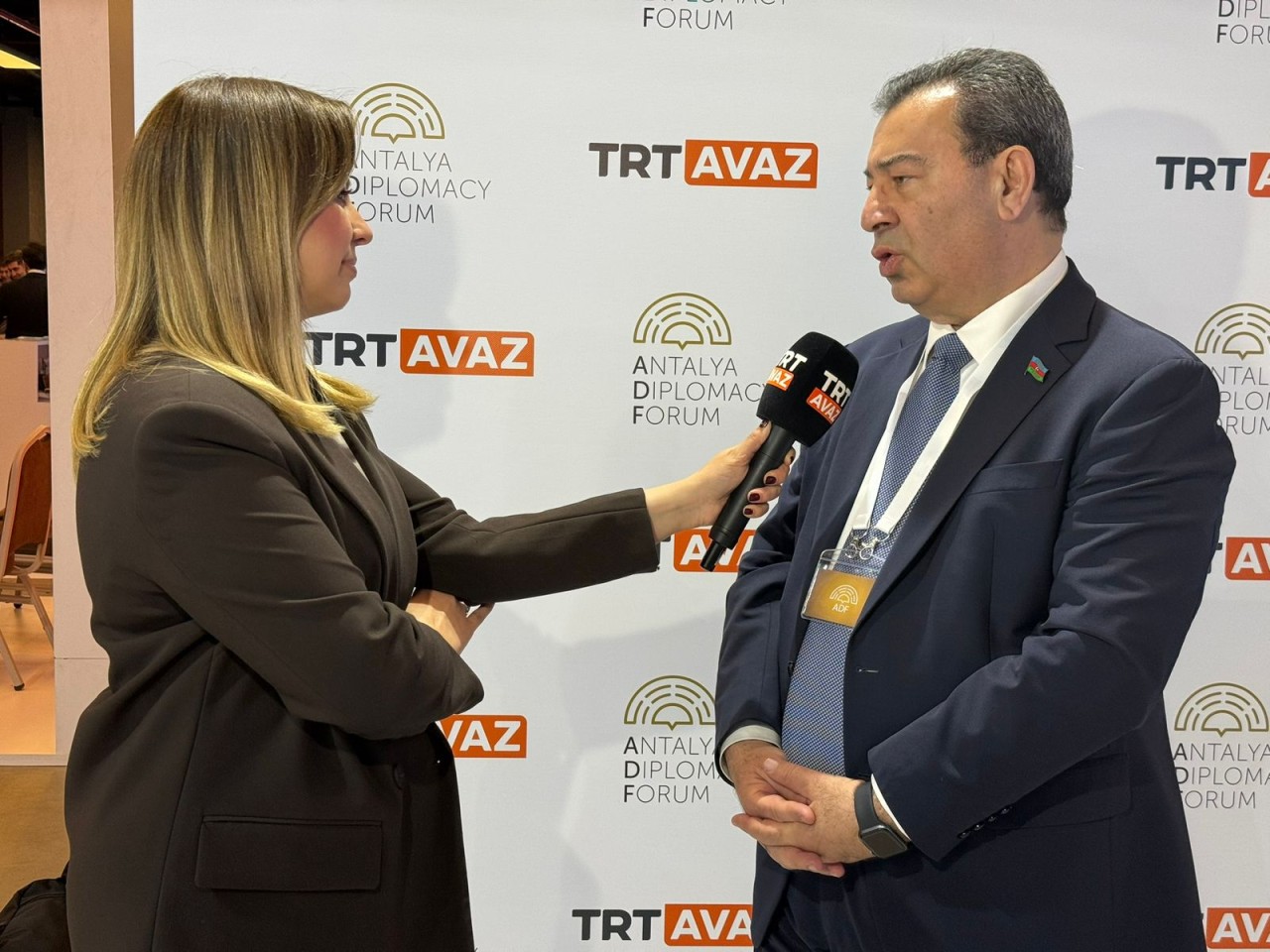 Əhliman Əmiraslanov və Səməd Seyidov Antalya Diplomatiya Forumunda - FOTOLAR